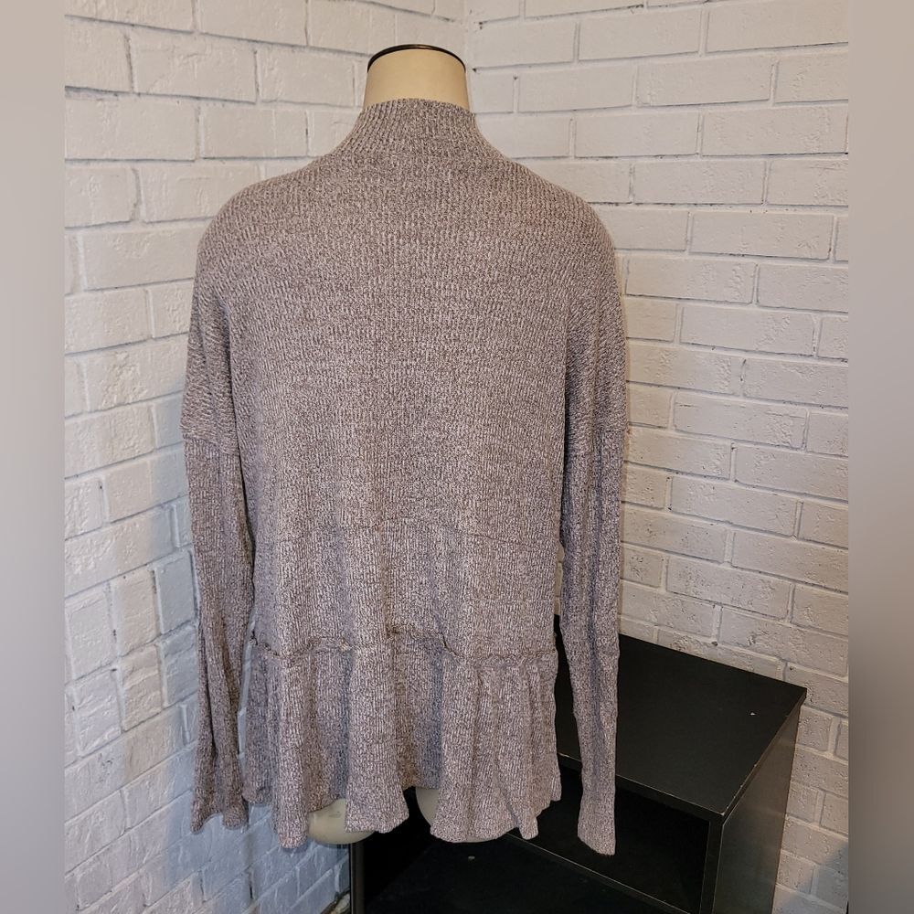 Maurices Textured Peplum Sweater - Size Large - Picture 2 of 6